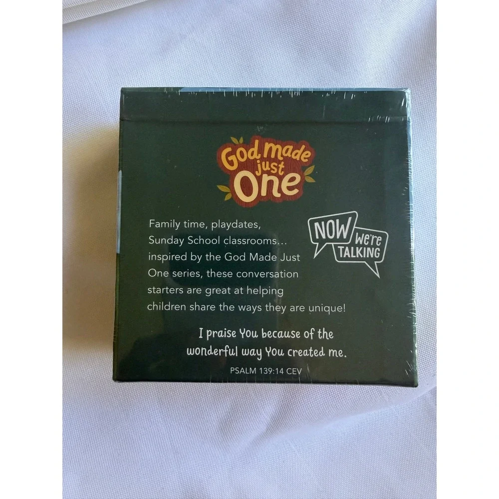Mary & Martha God Made Just One Kid-versation Cards 50 Conversation Starters